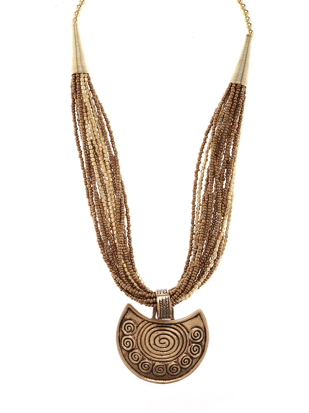 

Bamboo Tree Jewels Copper-Toned Metal Necklace