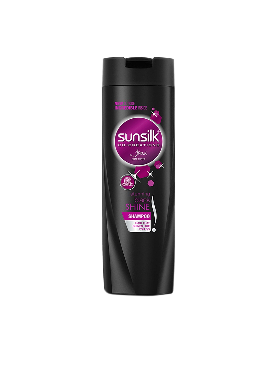 

Sunsilk Stunning Black Shine Shampoo With Amla+Oil & Pearl Protein & Vitamin E 180 ml