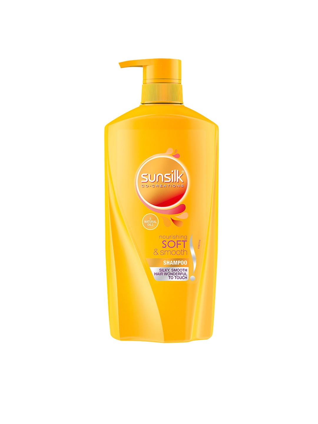 

Sunsilk Nourishing Soft & Smooth Shampoo With Egg Protein & Almond Oil & Vitamin C 650 ml, Yellow