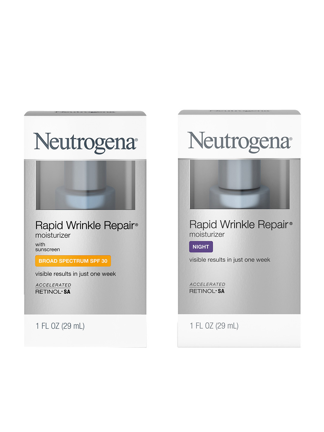 

Neutrogena Rapid Wrinkle Repair Moisturizer Repair Night Cream, Silver