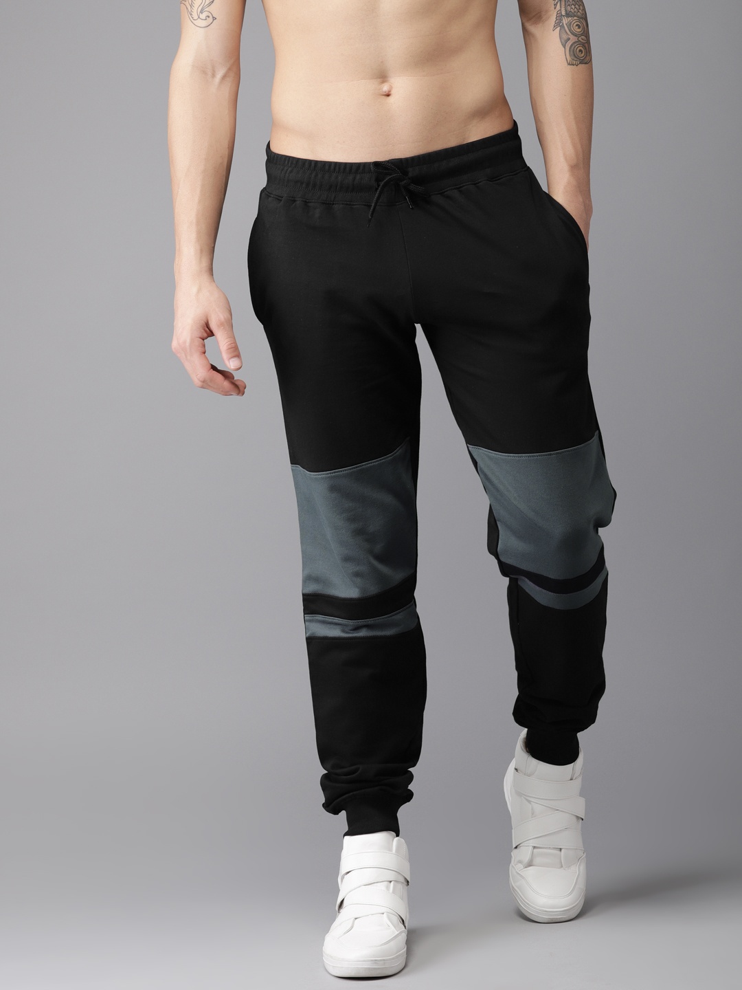 

HERE&NOW Men Black Joggers