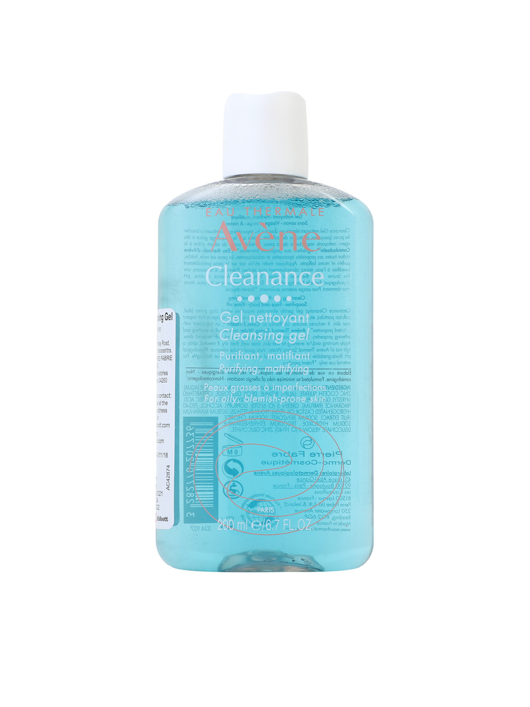 

Avene Soap-free Cleansing Gel for Face & Body 200 ml, Teal