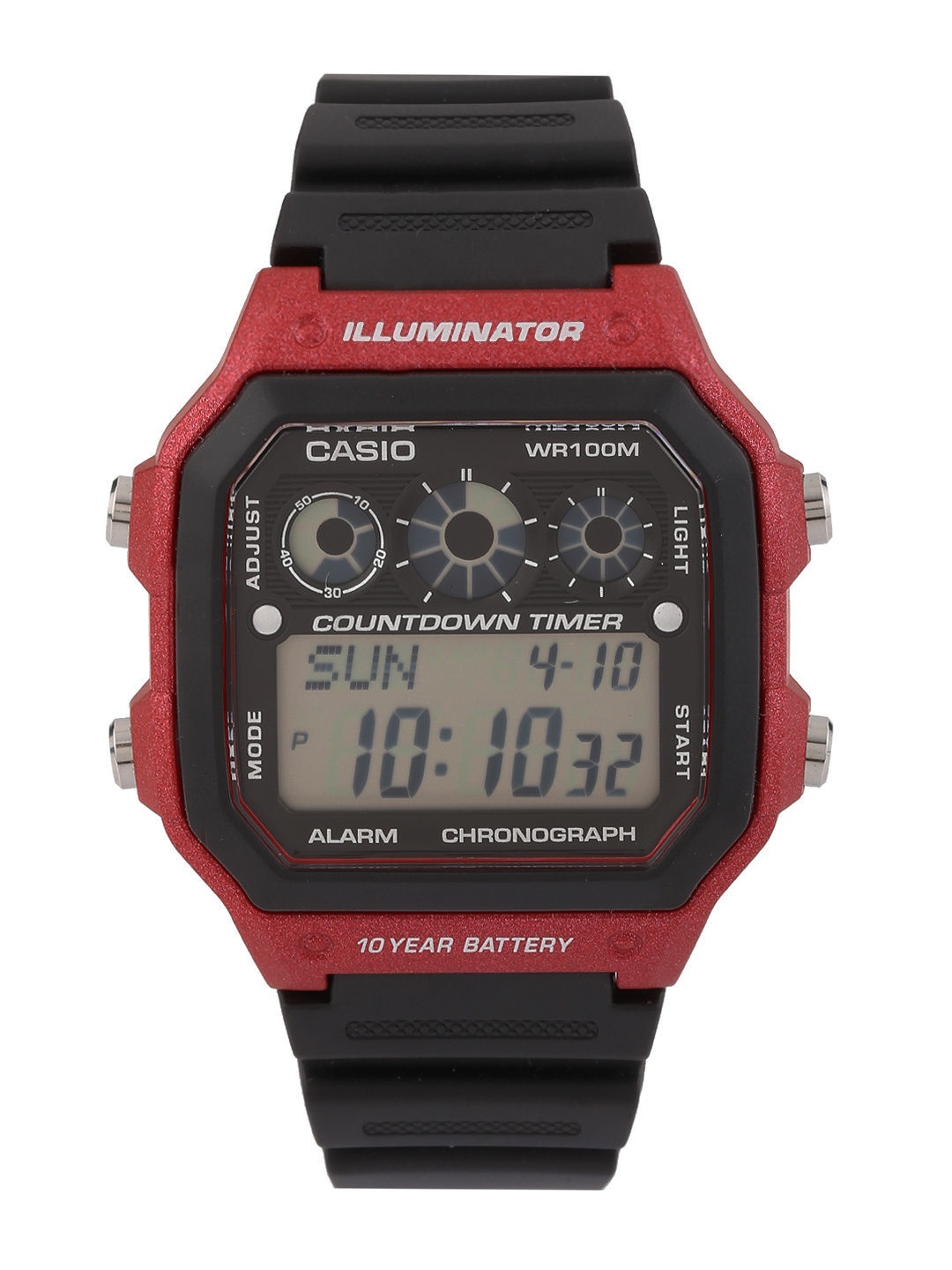 

Casio Youth Digital Men Black Digital watch D108 AE-1300WH-4AVDF