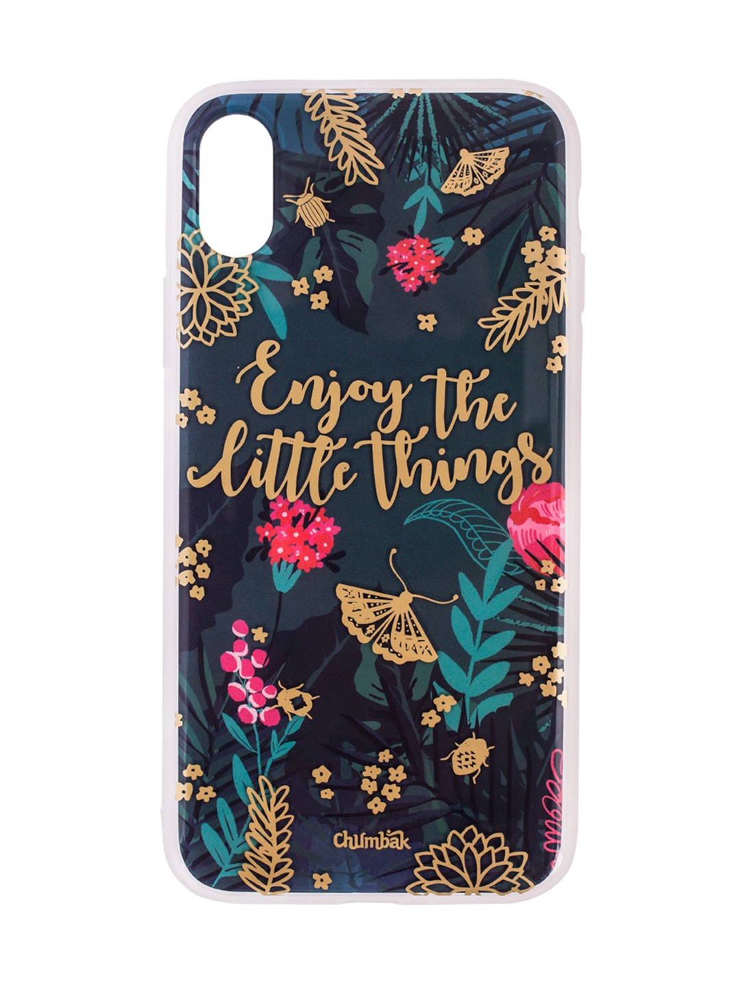 

Chumbak Green Printed iPhone X Case