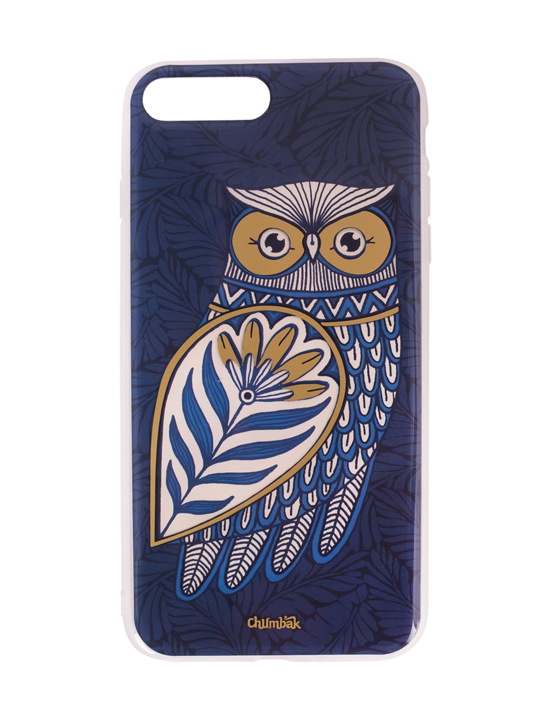 

Chumbak Blue Printed iPhone 8 Plus Case