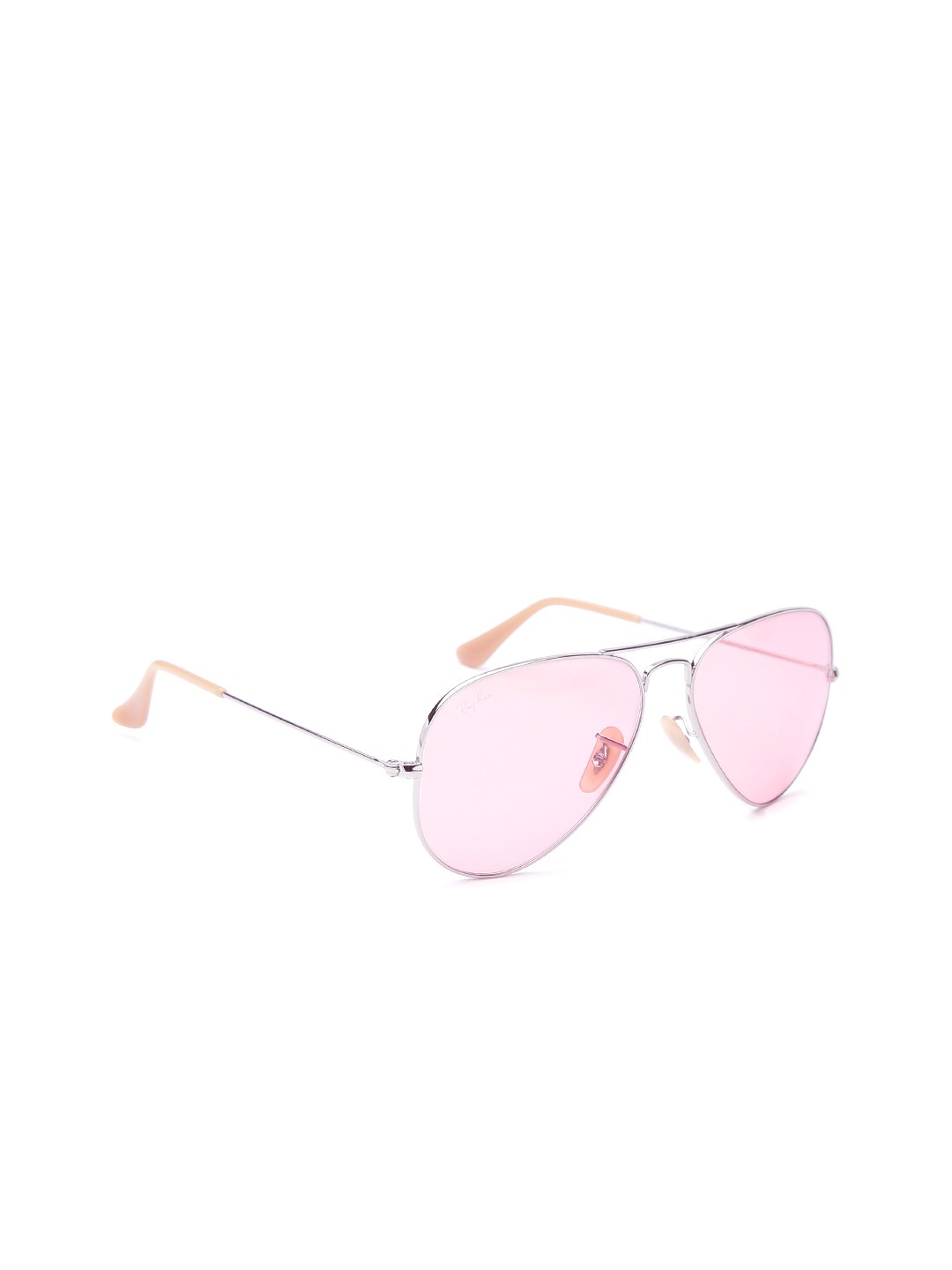 

Ray-Ban Men Aviator Sunglasses 0RB30259065V758, Pink
