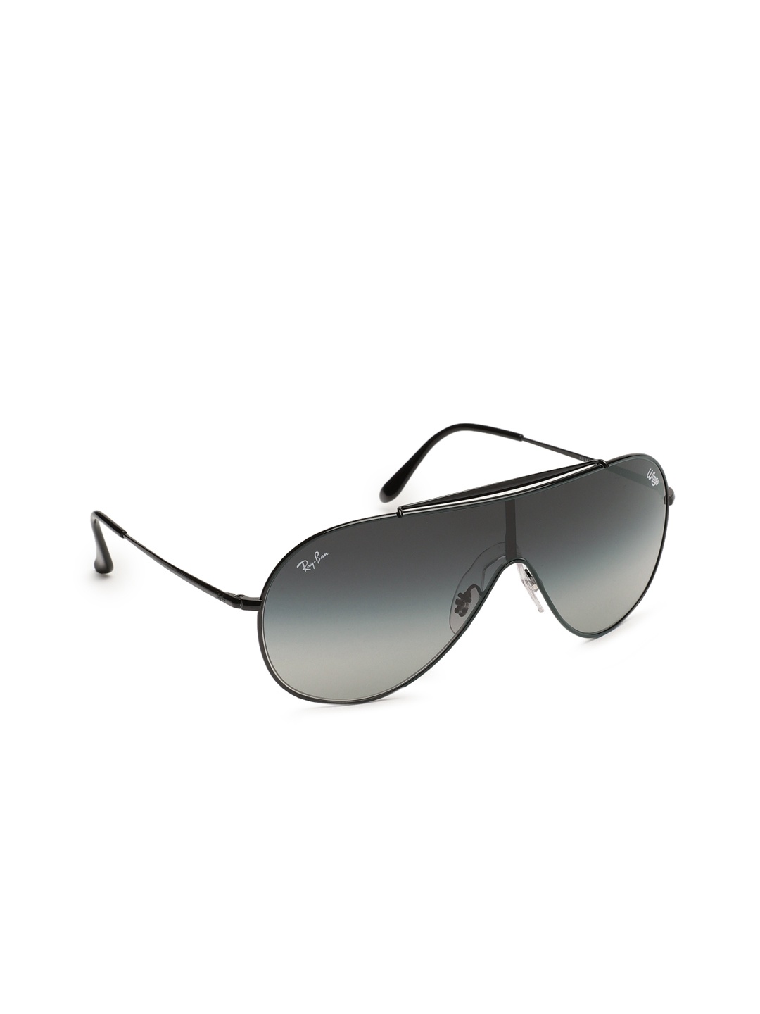 

Ray-Ban Men Gradient Grey Lens Pilot Sunglasses - 0RB3597002/1133, Black