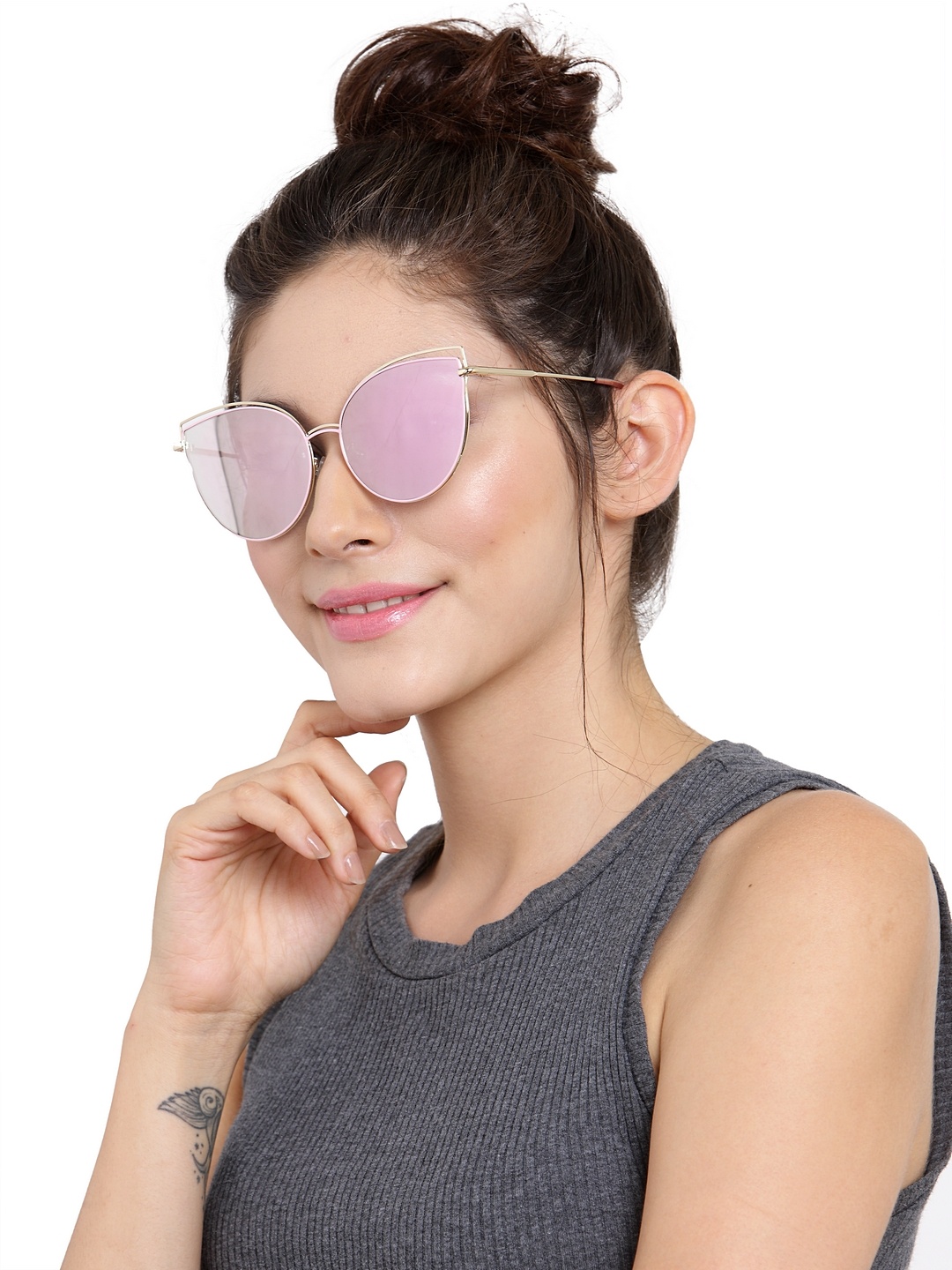 

DIVA WALK Women Cateye Sunglasses 08044SUNG, Pink