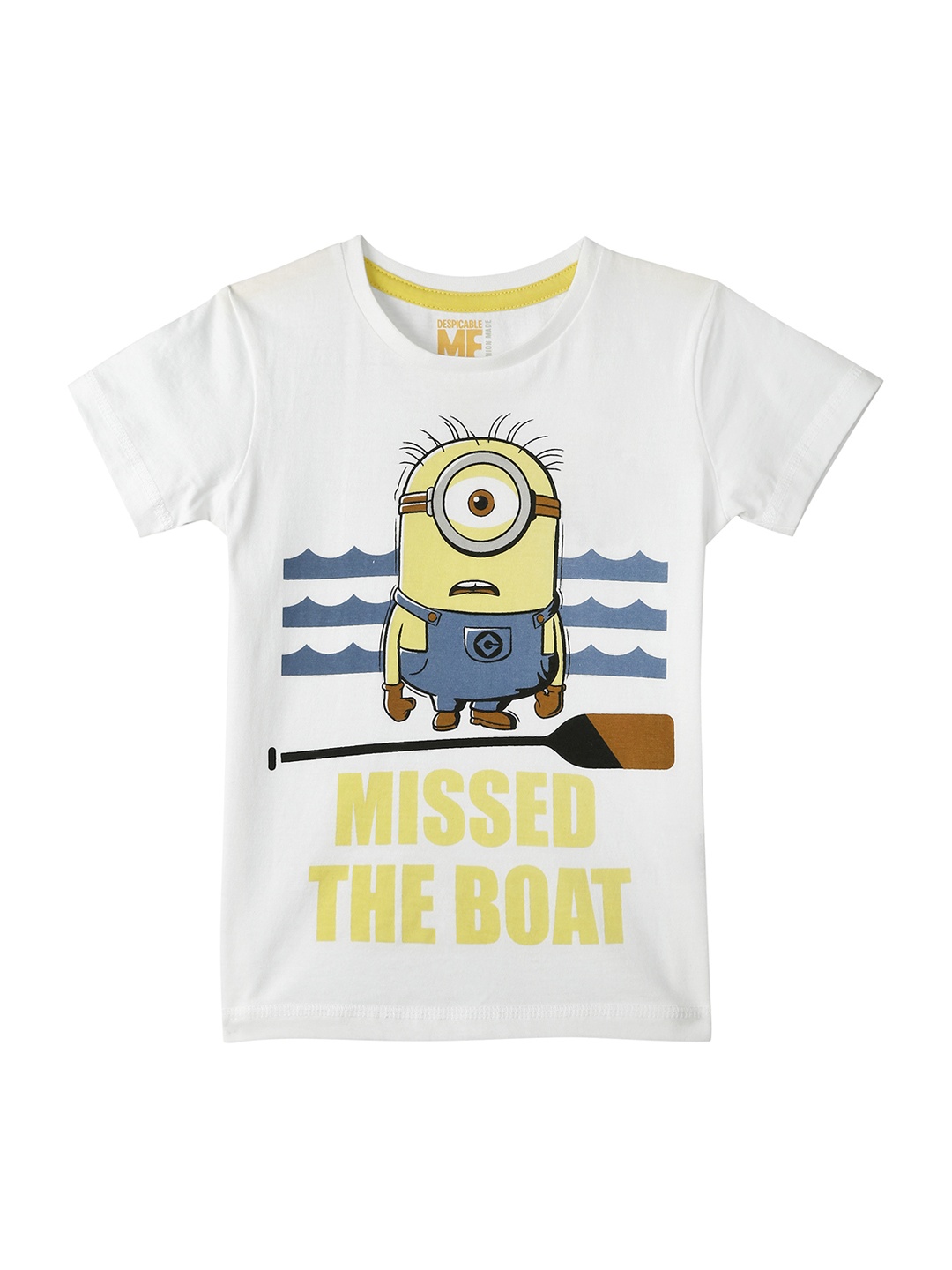 

Kids Ville Minions featured White Tshirt for Boys