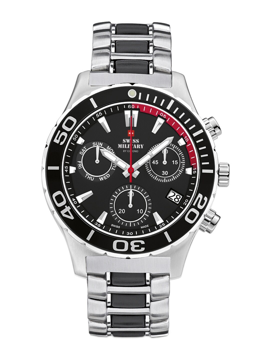 

Swiss Military by Chrono Men Black Analogue Watch
