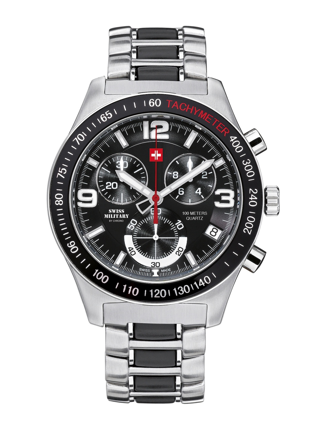 

Swiss Military by Chrono Men Black Analogue Watch