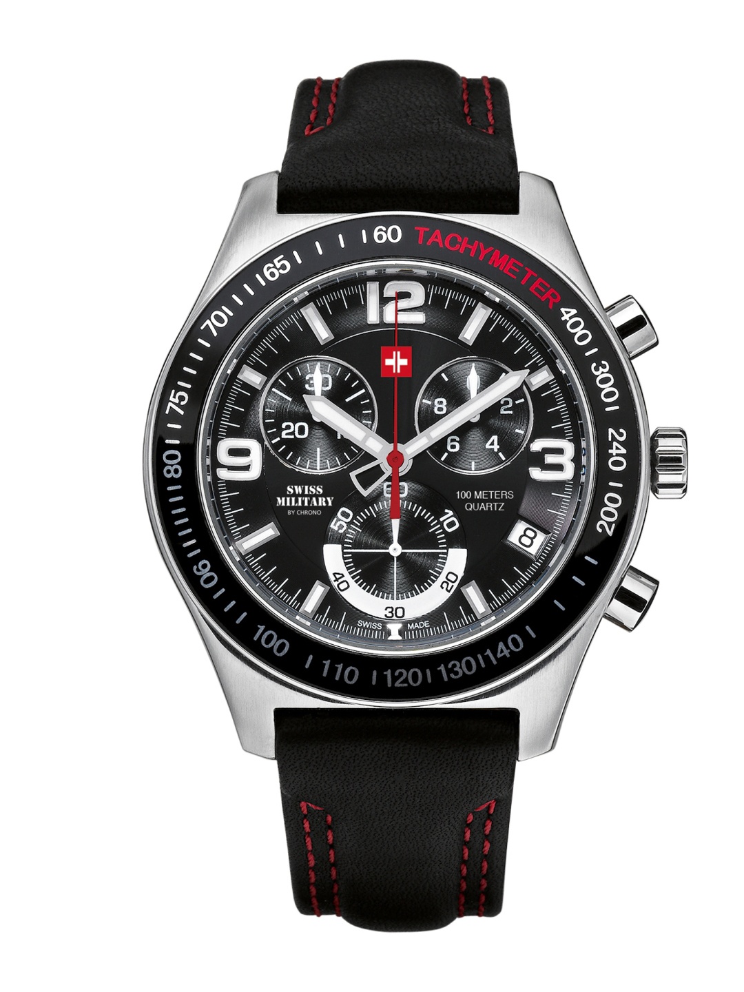 

Swiss Military by Chrono Men Black Analogue Watch