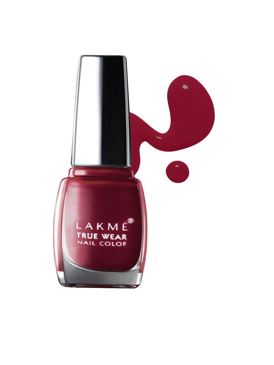 

Lakme True Wear Color Crush Nail Polish - 25, Maroon