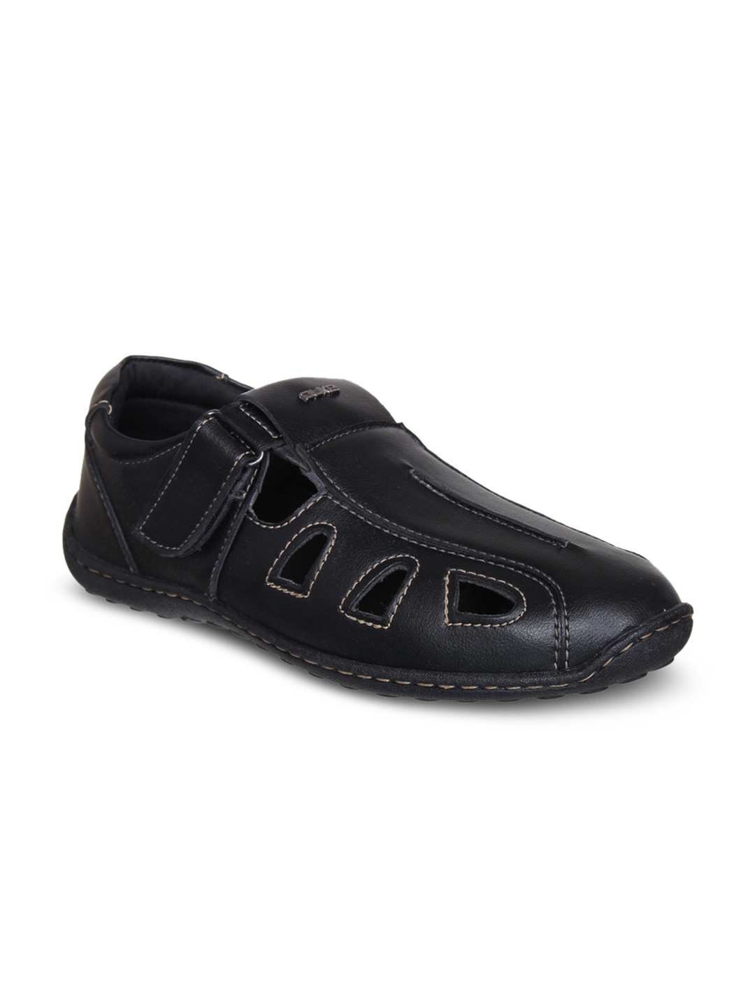 

Duke Men Black Comfort Sandals