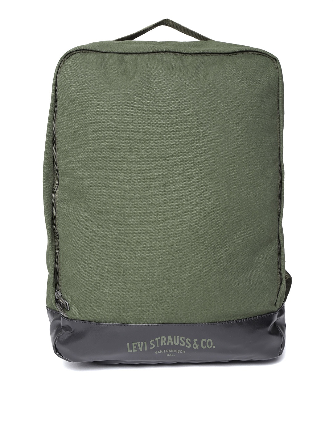 

Levis Men Olive Green Solid Backpack