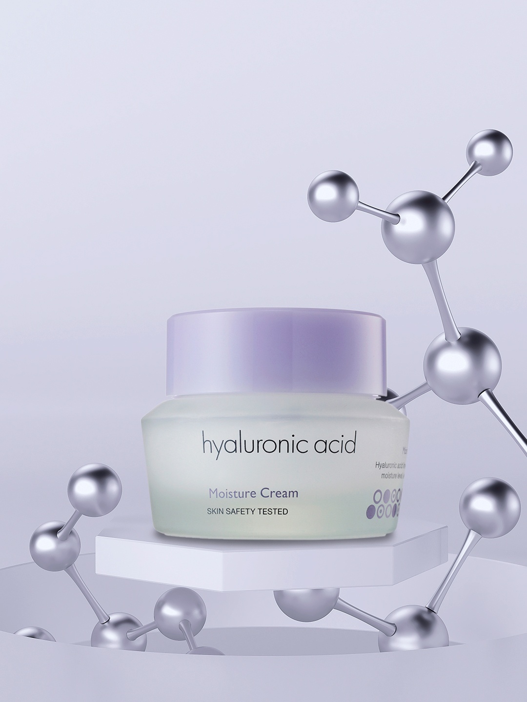 

Its Skin Hyaluronic Acid Moisture Cream 50 ml, White