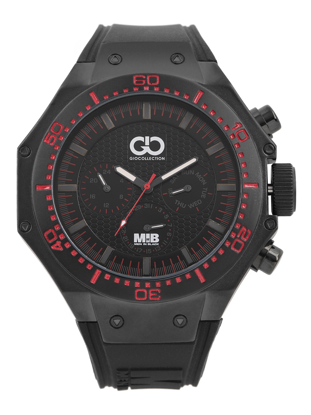 

GIO COLLECTION Men Black Analogue Watch AD-0051-A