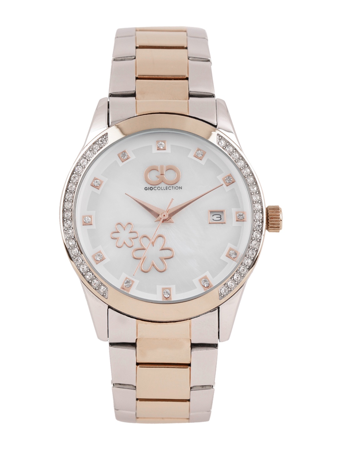 

GIO COLLECTION Women White Analogue Watch G0047-44