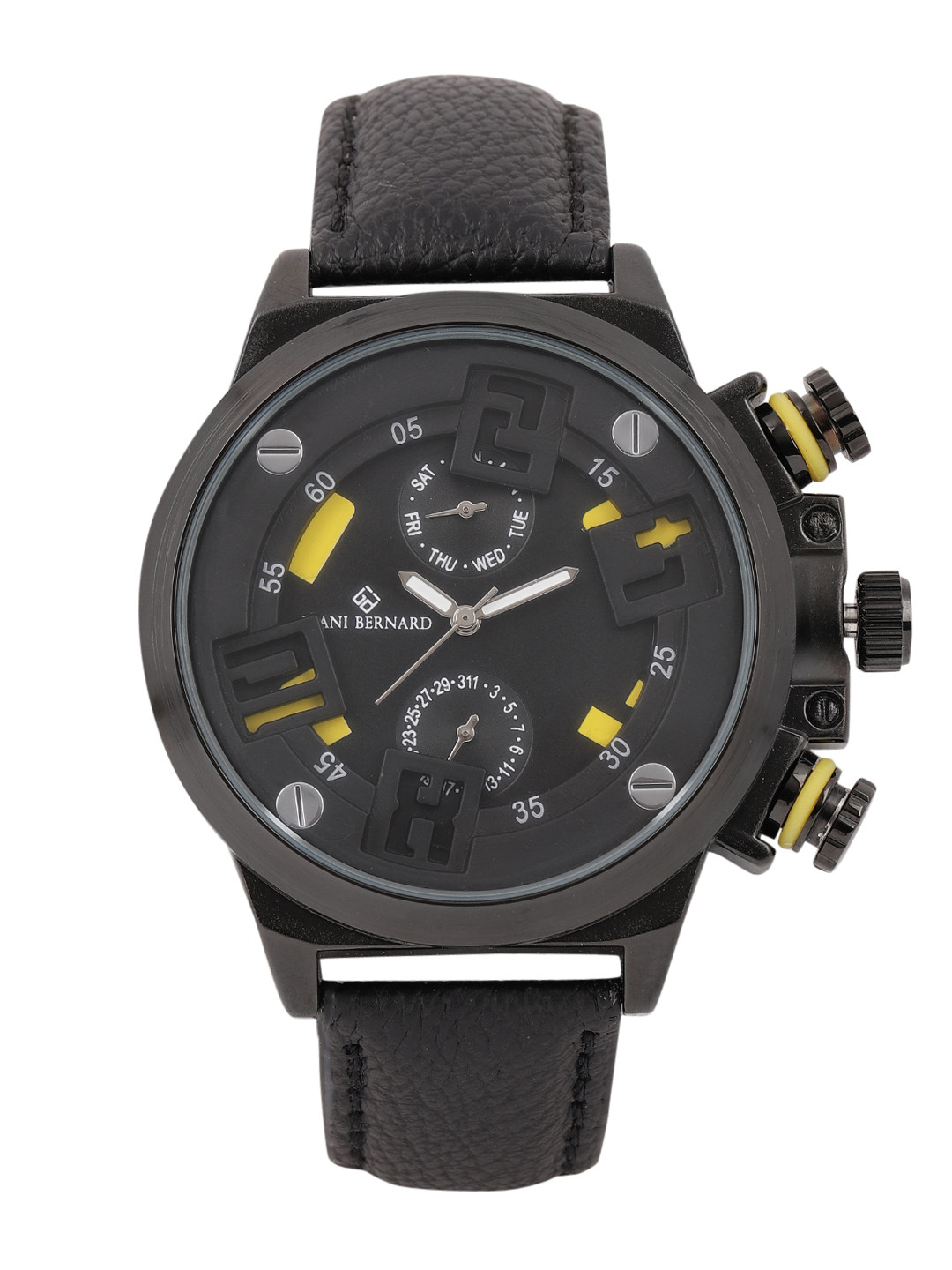 

Giani Bernard Men Black Analogue Watch