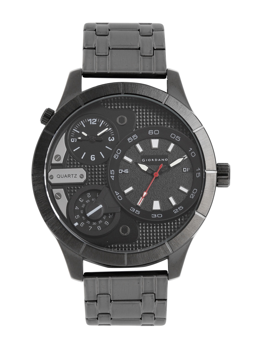 

GIORDANO Men Black Analogue Watch C1053-22