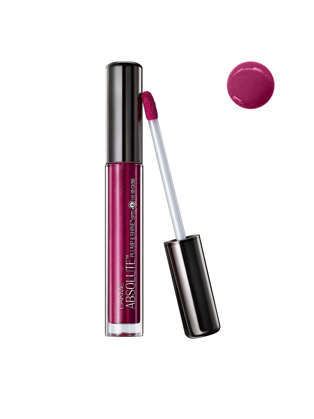 

Lakme Absolute Plump & Shine Lip Gloss - Plumshine, Maroon