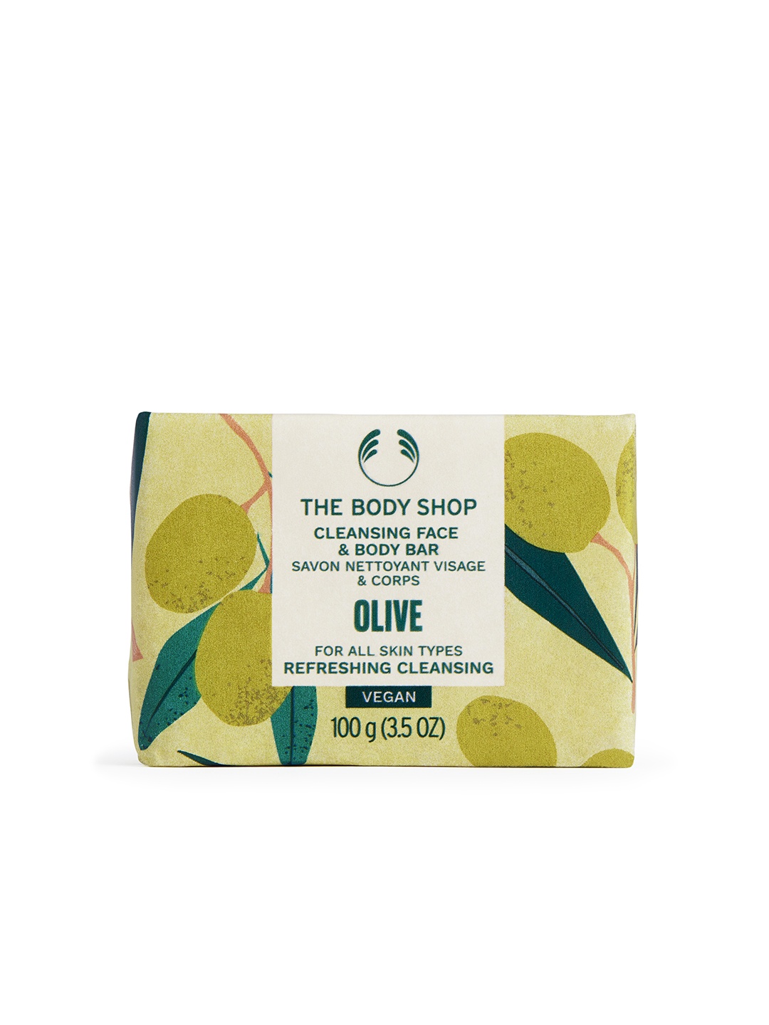 THE BODY SHOP Olive Soap 100 g, Green