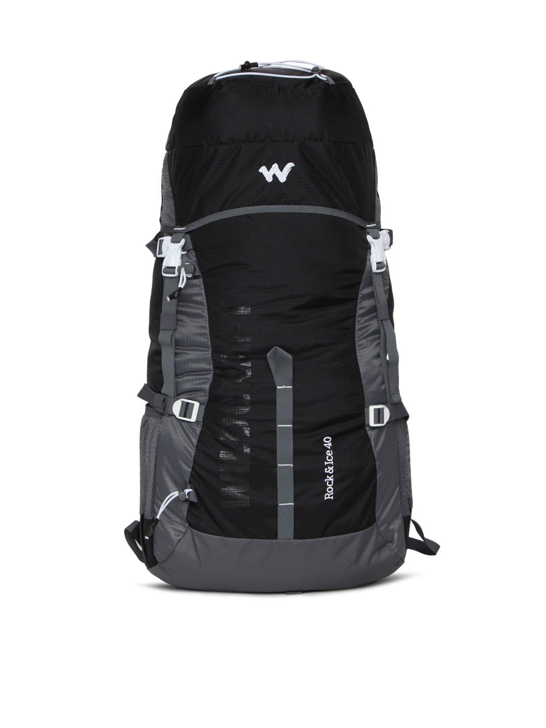 

Wildcraft Unisex Black and Grey Rock & Ice 40 Rucksack