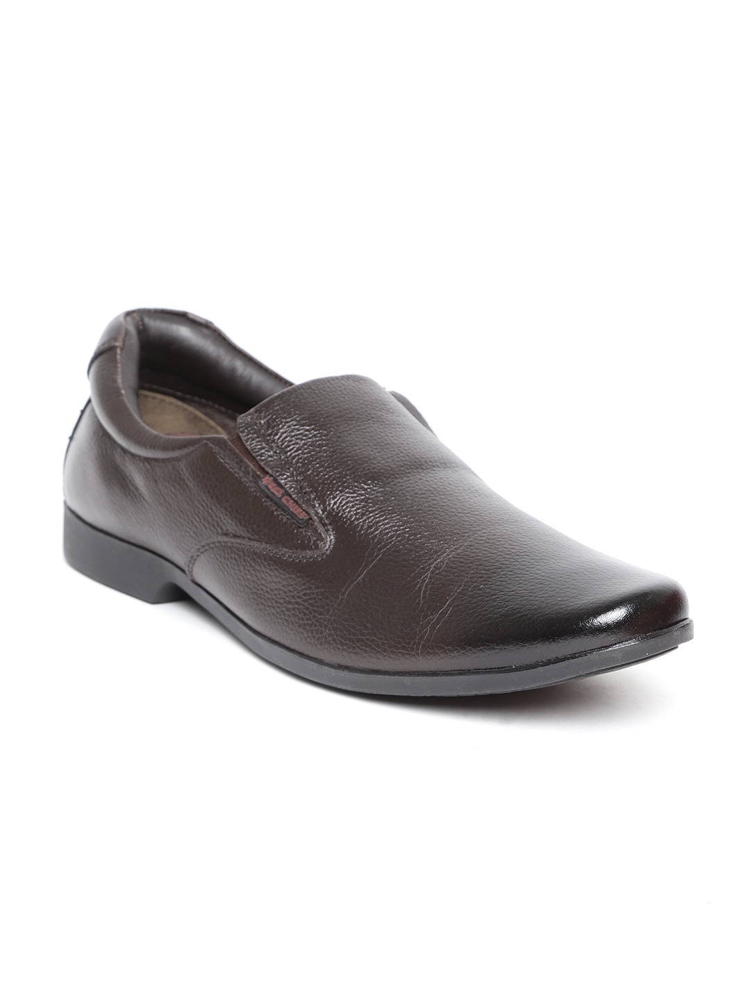 

Red Chief Men Coffee Brown Leather Semiformal Slip-Ons