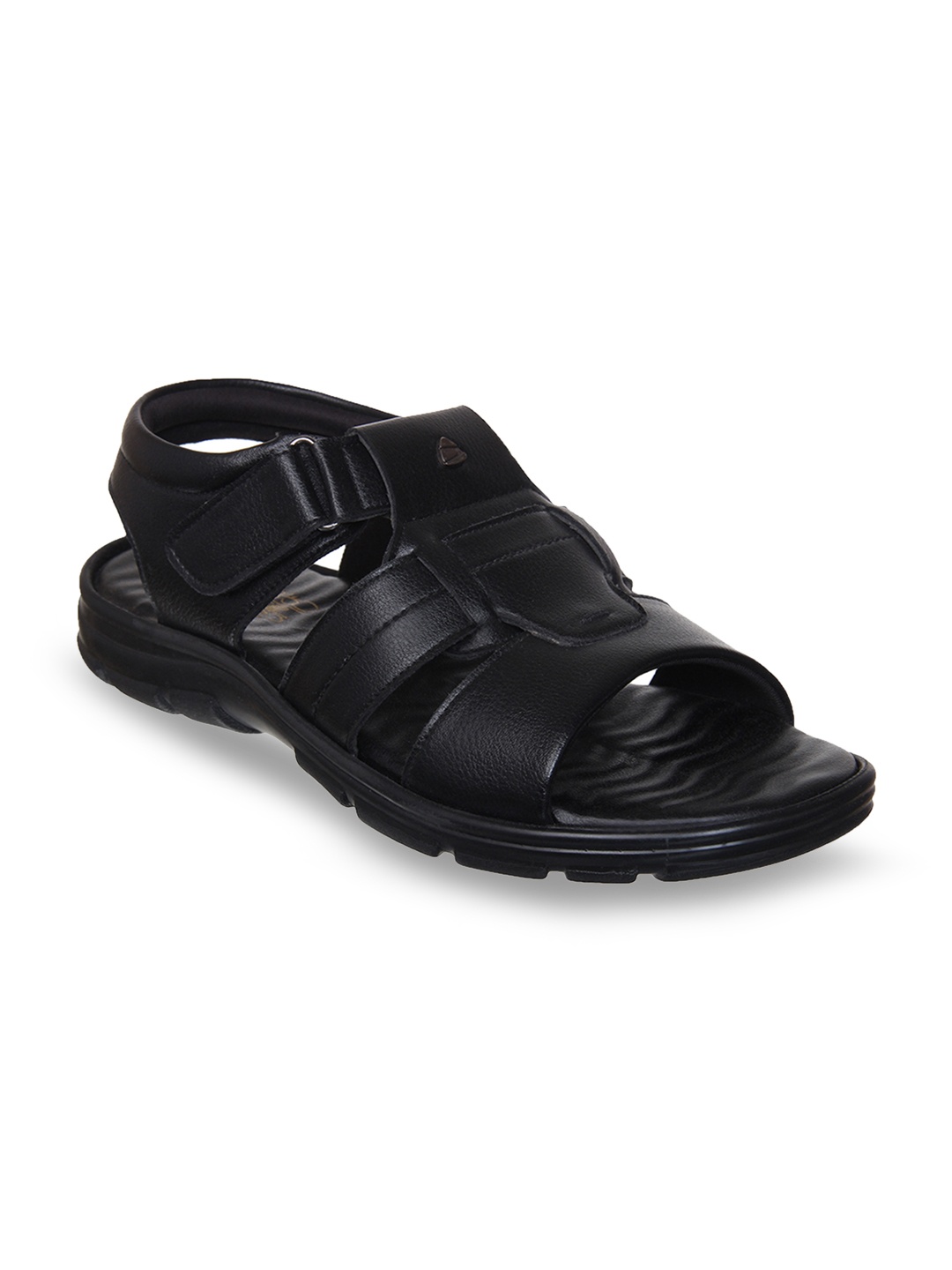 

Duke Men Black Fisherman Sandals