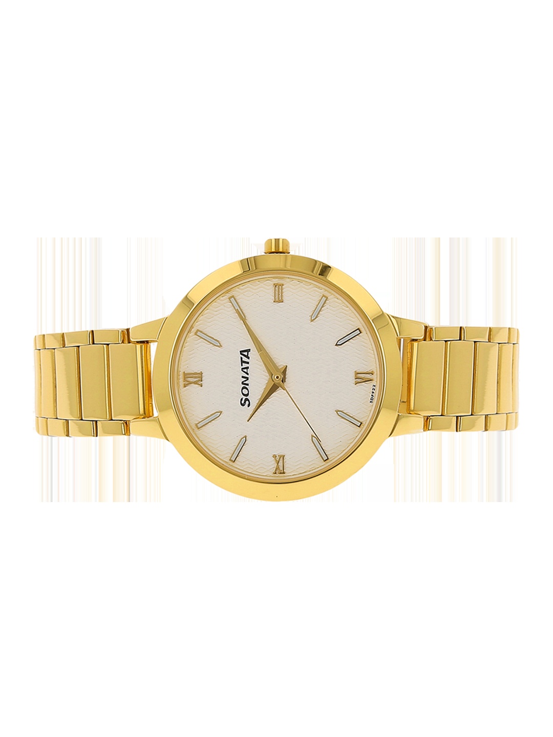 

Sonata Elite Women Gold Analogue watch NL8141YM01