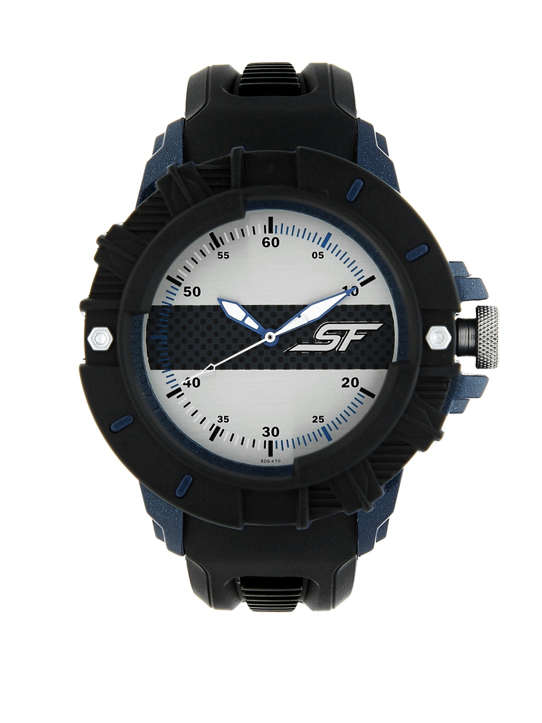 

Sonata Men Black Analogue Watch