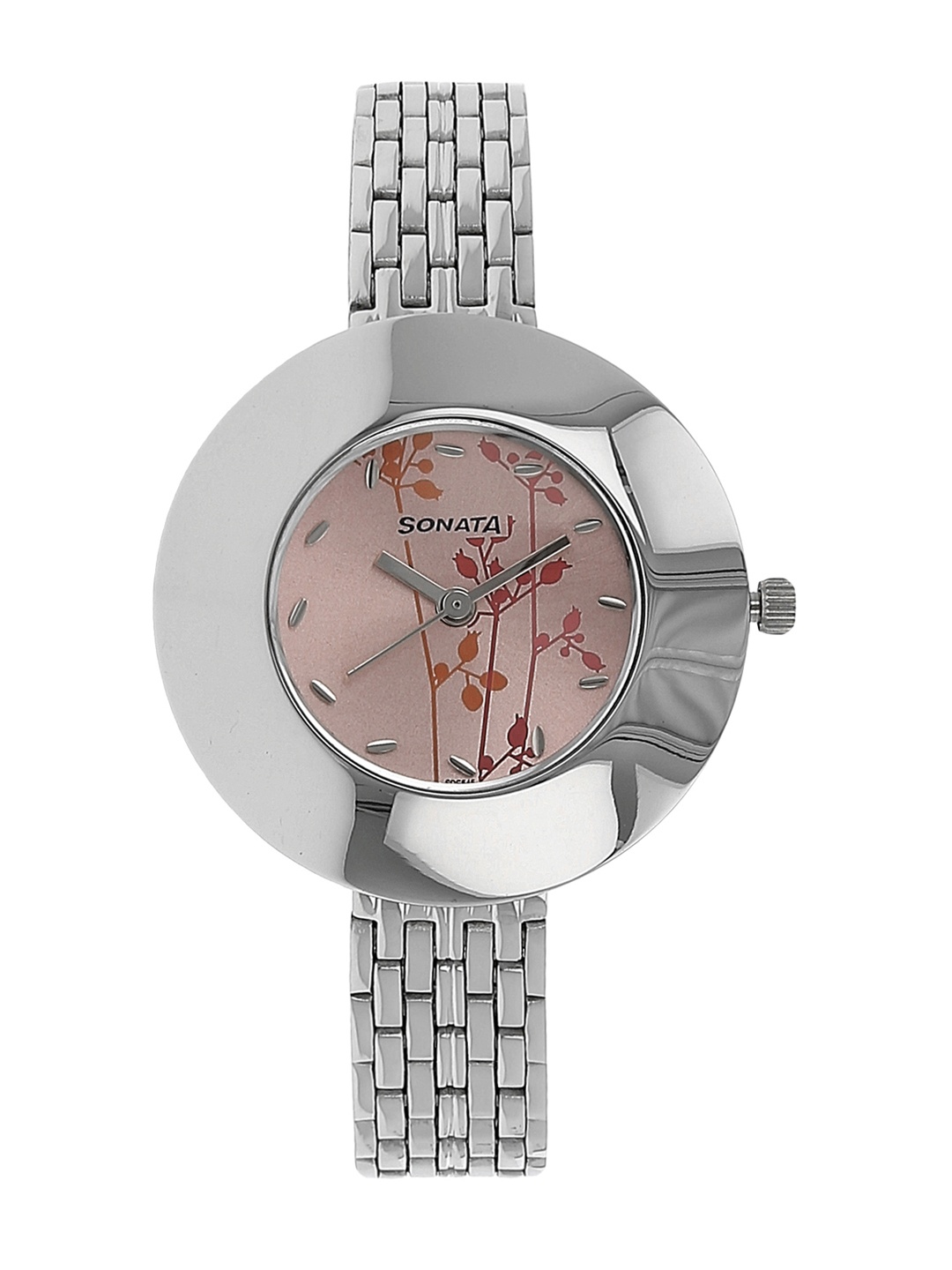 

Sonata Women Pink Analogue Watch NJ8959SM01C