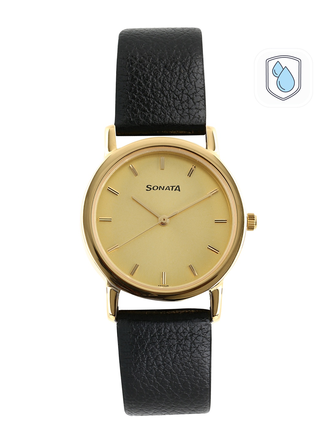 

Sonata Men Gold-Toned Analogue Watch NJ7987YL01W
