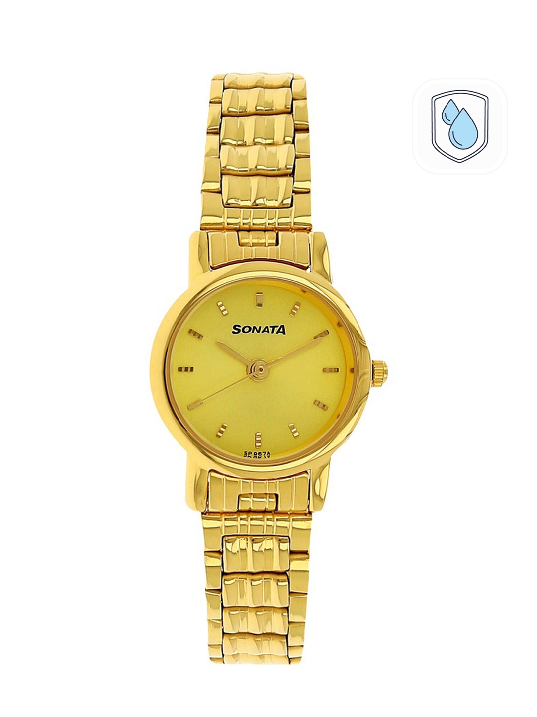 

Sonata Women Gold-Toned Analogue Watch