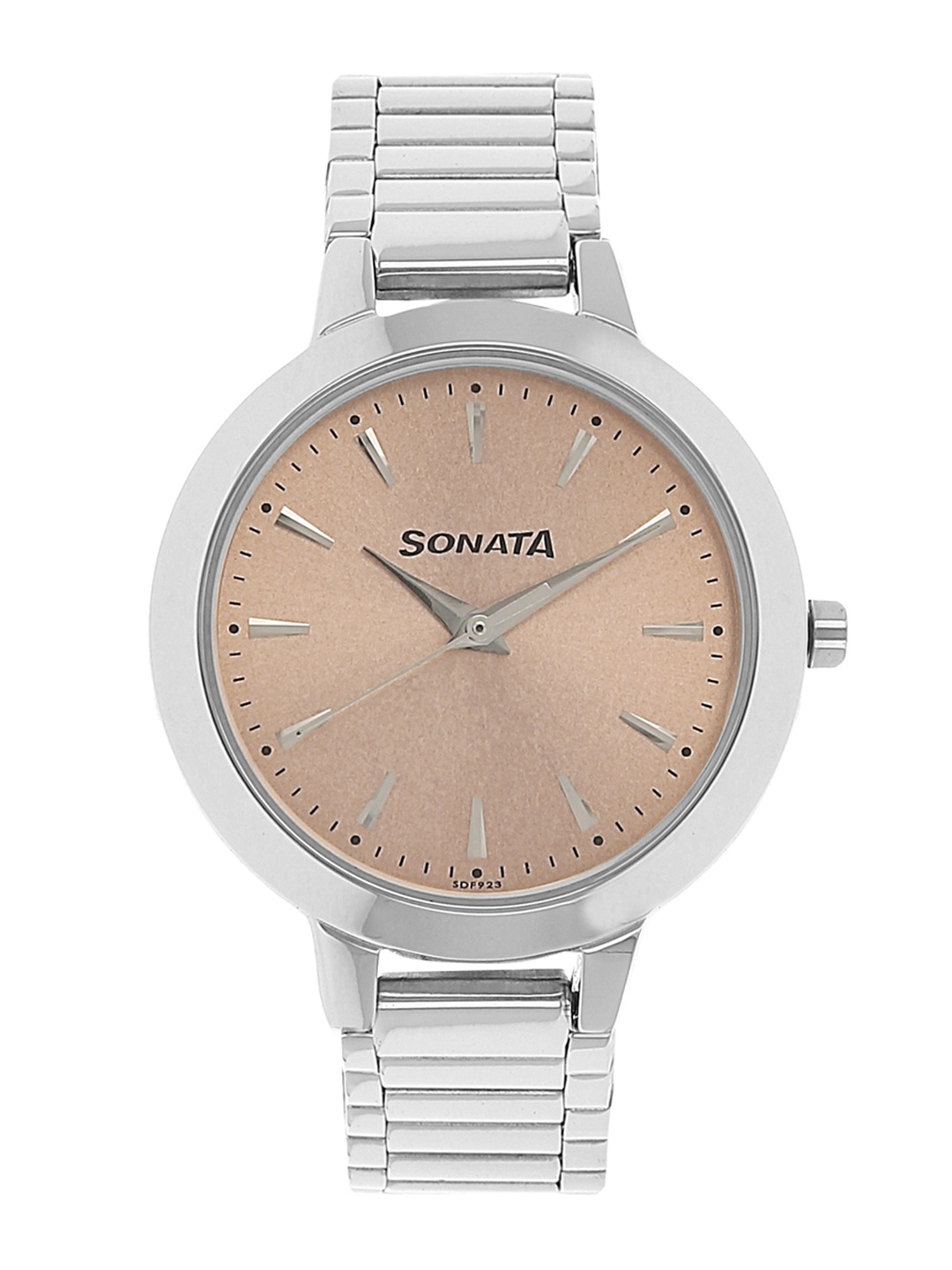 

Sonata Elite Women Silver Analogue watch NL8141SM01