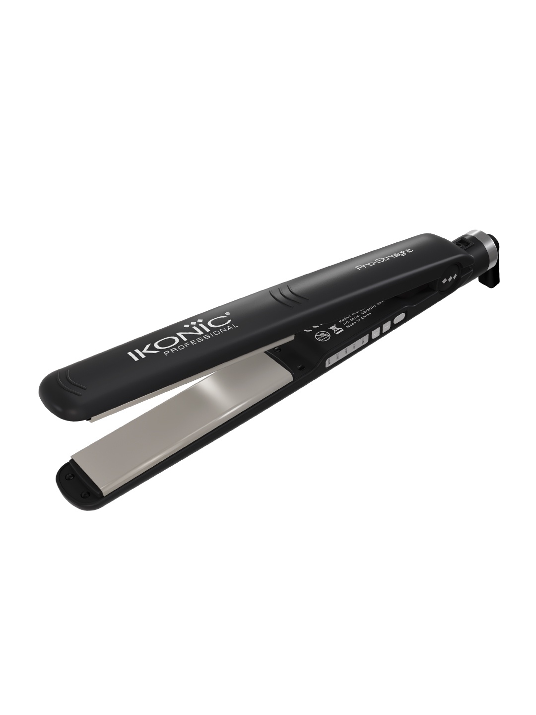 

Ikonic Professional Pro Straight Hair Straightener with Nano Titanium Technology - Black