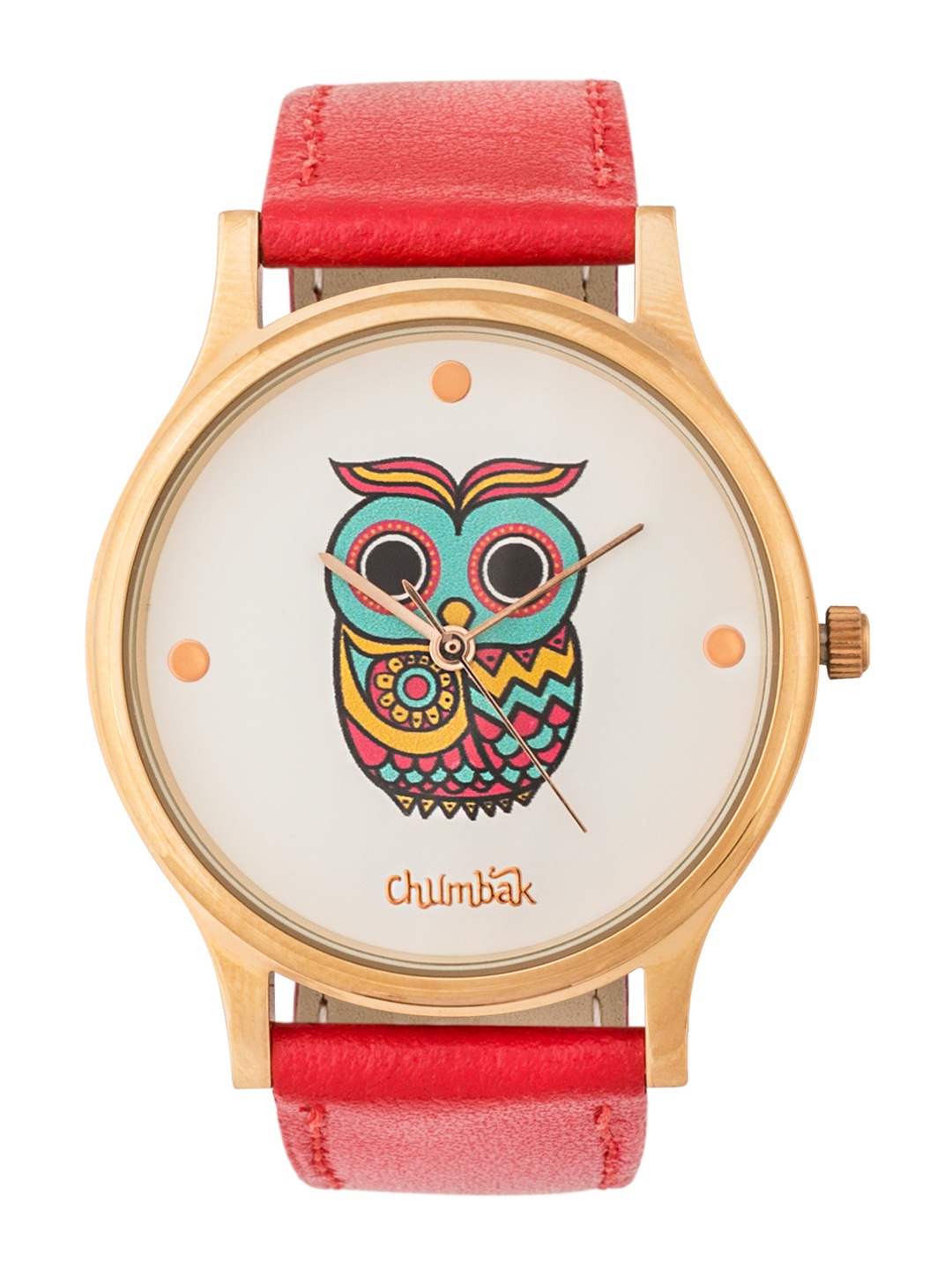 

TEAL BY CHUMBAK Women White Analogue Watch 8907605025044