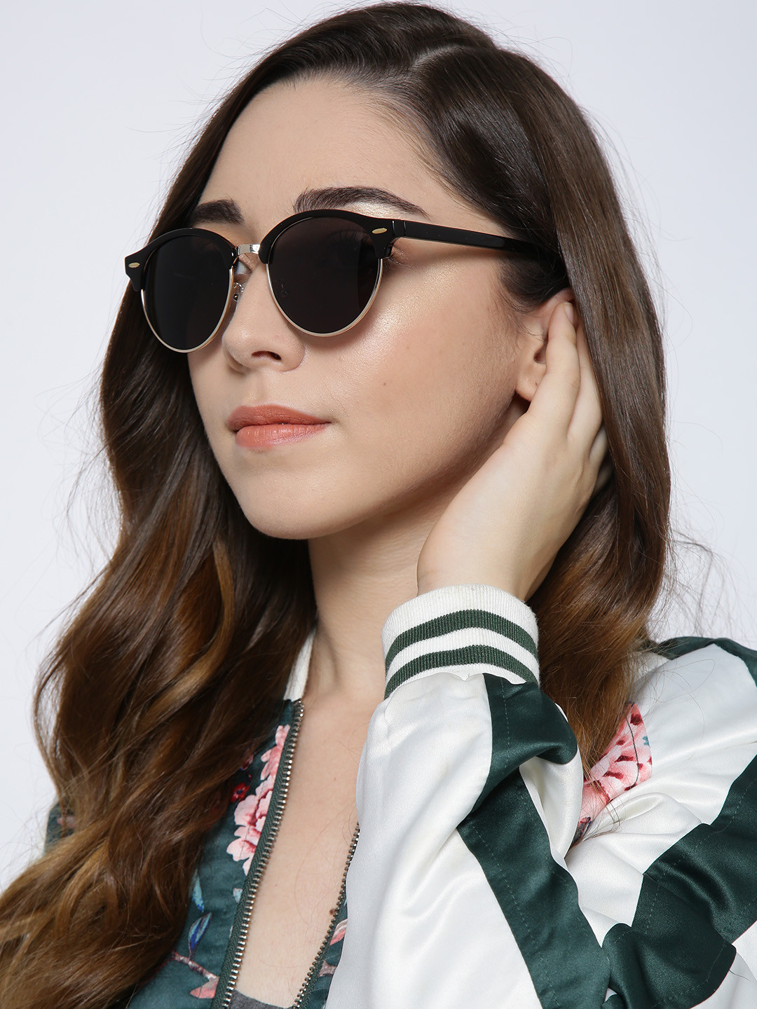 

DressBerry Women Browline Sunglasses MFB-PN-RY-T2116, Grey