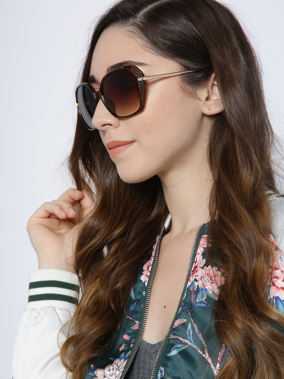 

DressBerry Women Butterfly Sunglasses MFB-PN-RY-P2278, Brown