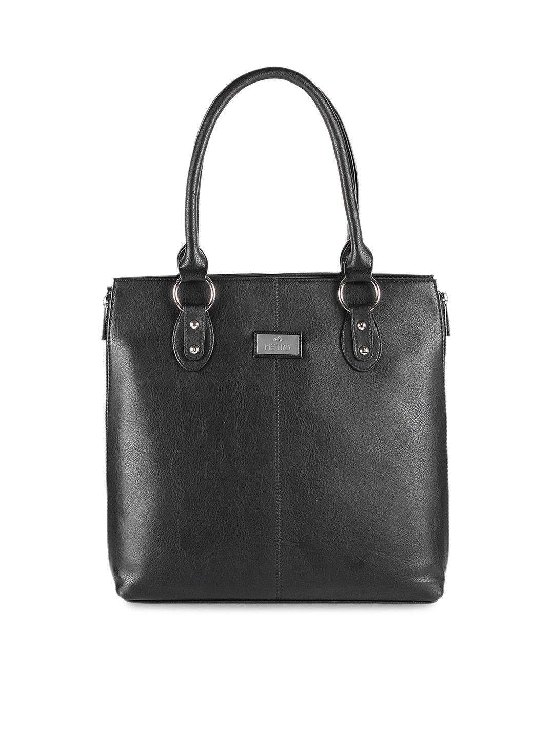 

Metro Black Solid Shoulder Bag