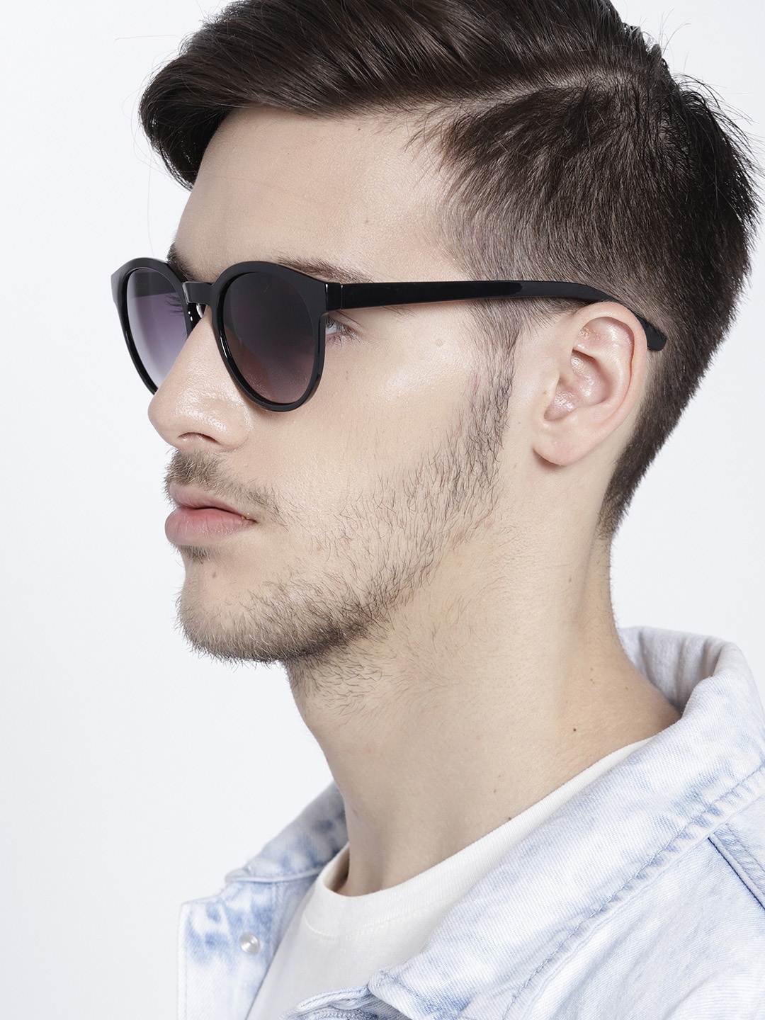 

Mast & Harbour Unisex Oval Sunglasses MFB-PN-PS-A3651, Purple