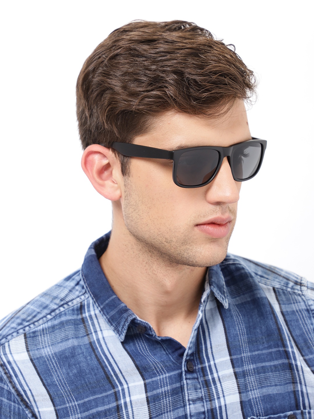 

Mast & Harbour Unisex Square Sunglasses MFB-PN-PS-A4220, Black