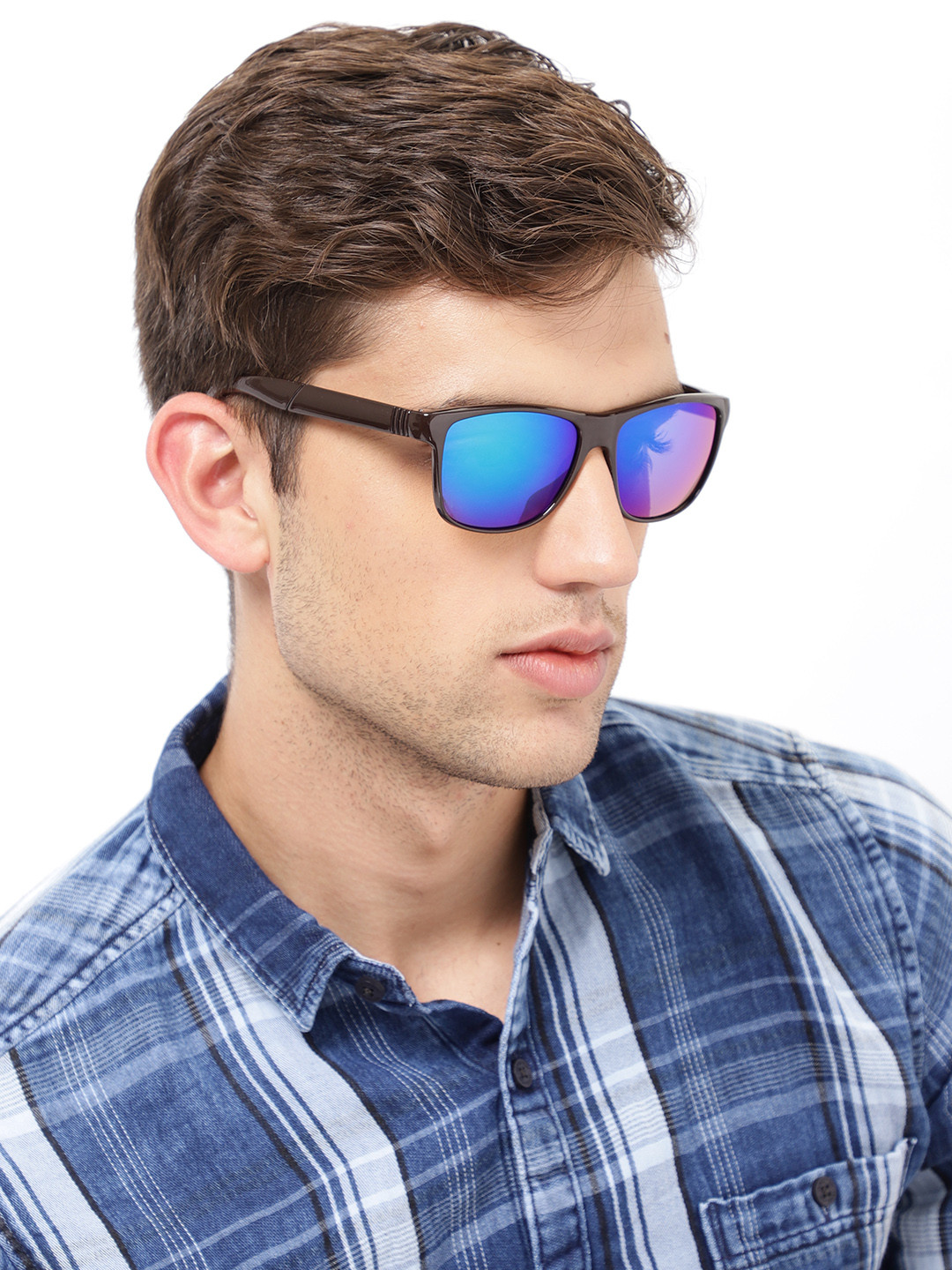 

Mast & Harbour Unisex Wayferer Sunglasses MFB-PN-PS-A3144, Blue