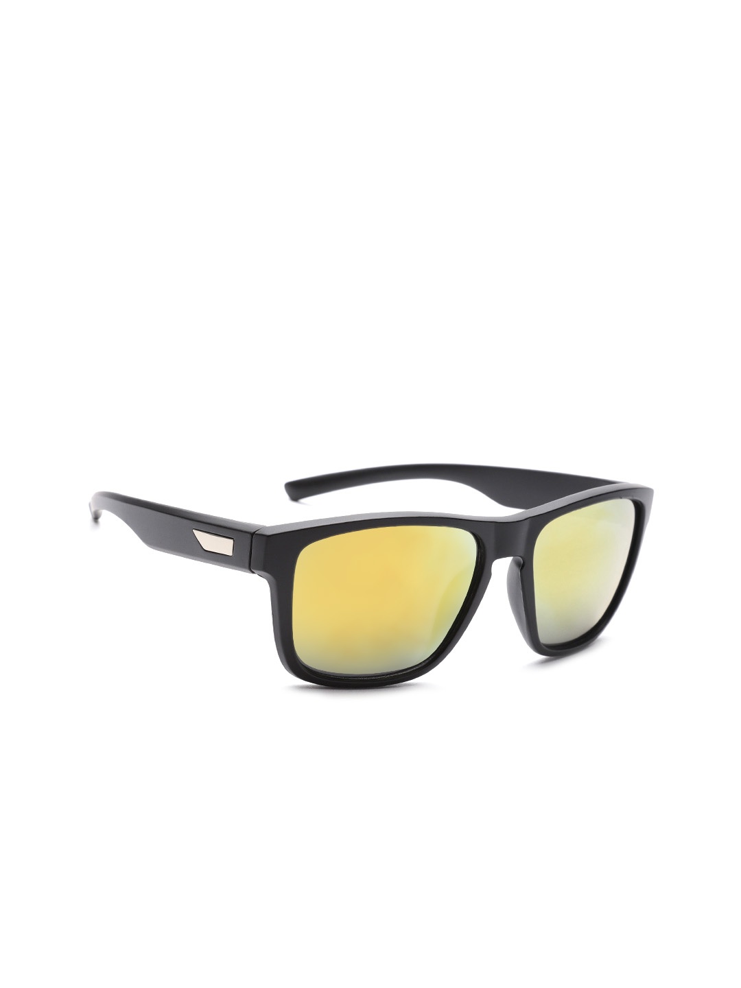 

Mast & Harbour Unisex Mirrored Wayfarer Sunglasses MFB-PN-PS-A3642, Yellow