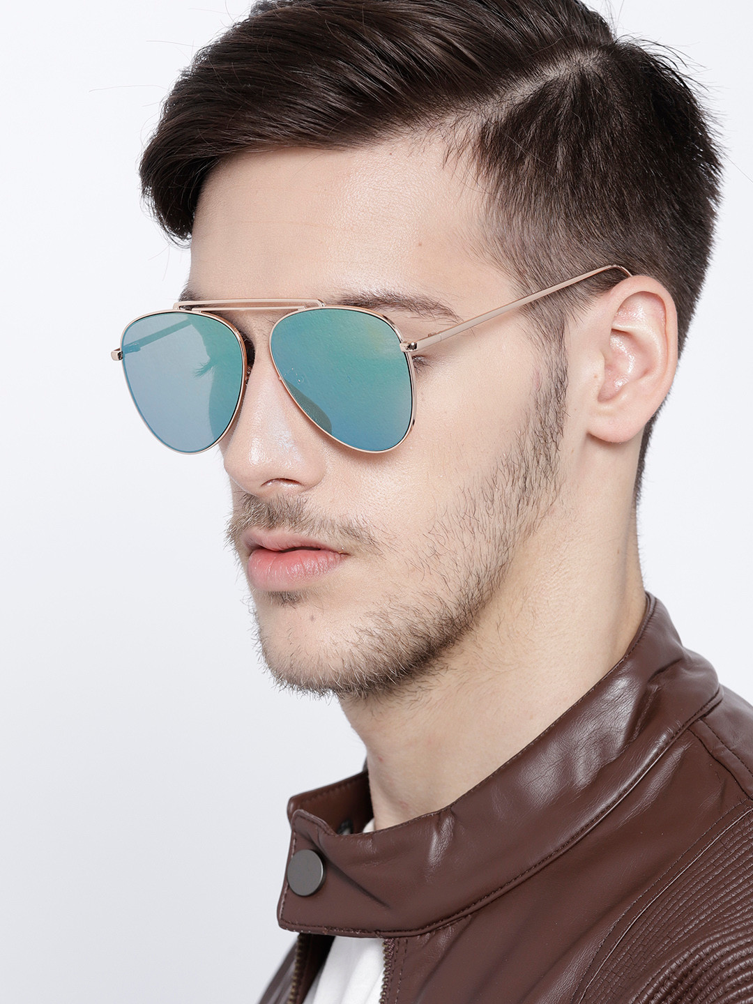 

Roadster Unisex Mirrored Aviator Sunglasses MFB-PN-PS-T9887, Blue