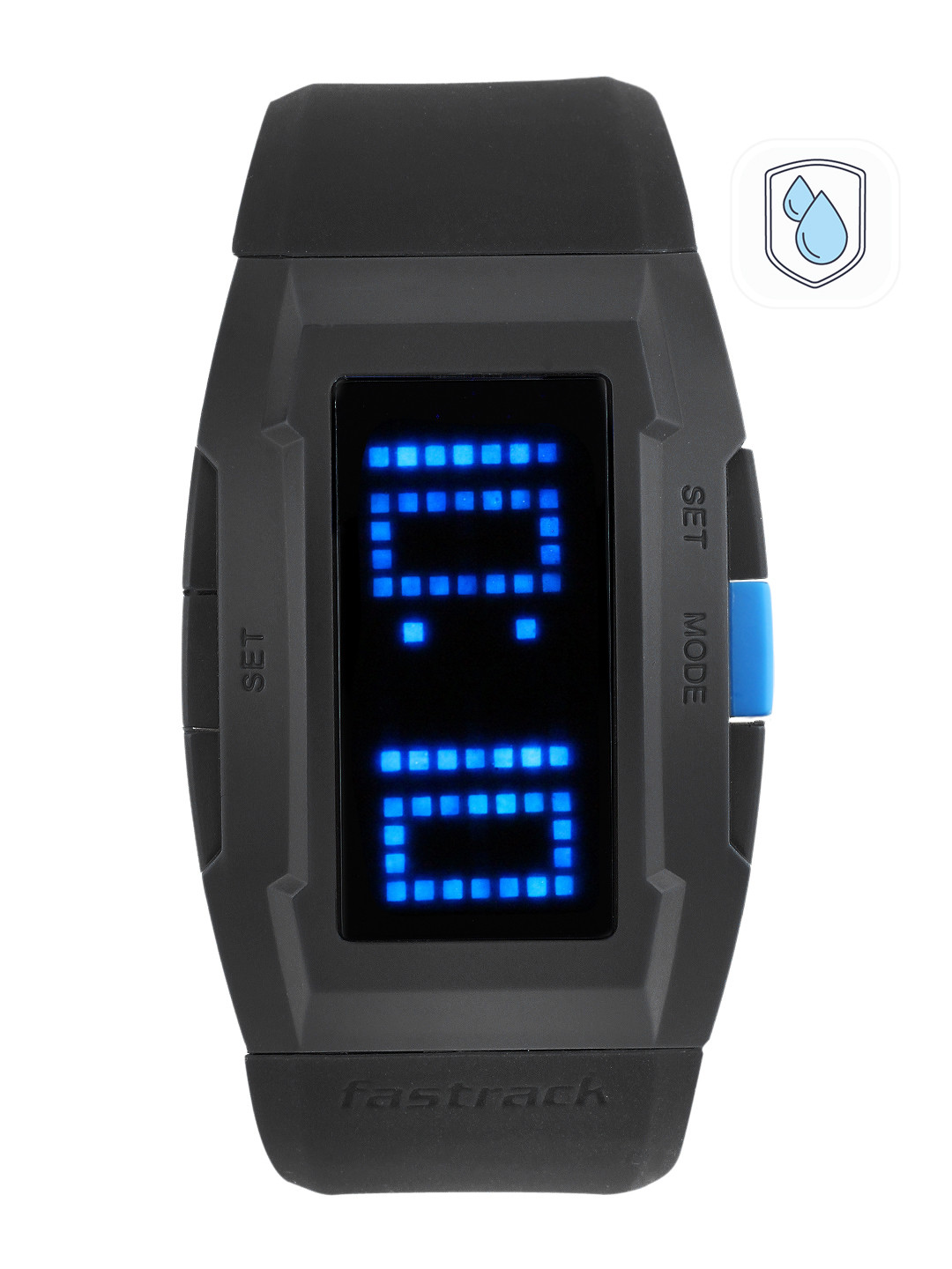 

Fastrack Digitals Men Black LED Digital Watch 38014PP01J