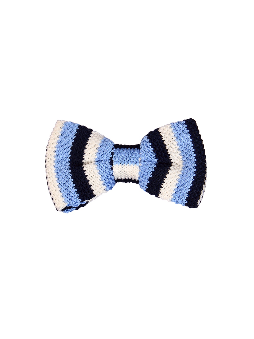 

Tossido Blue Woven Design Bow Tie