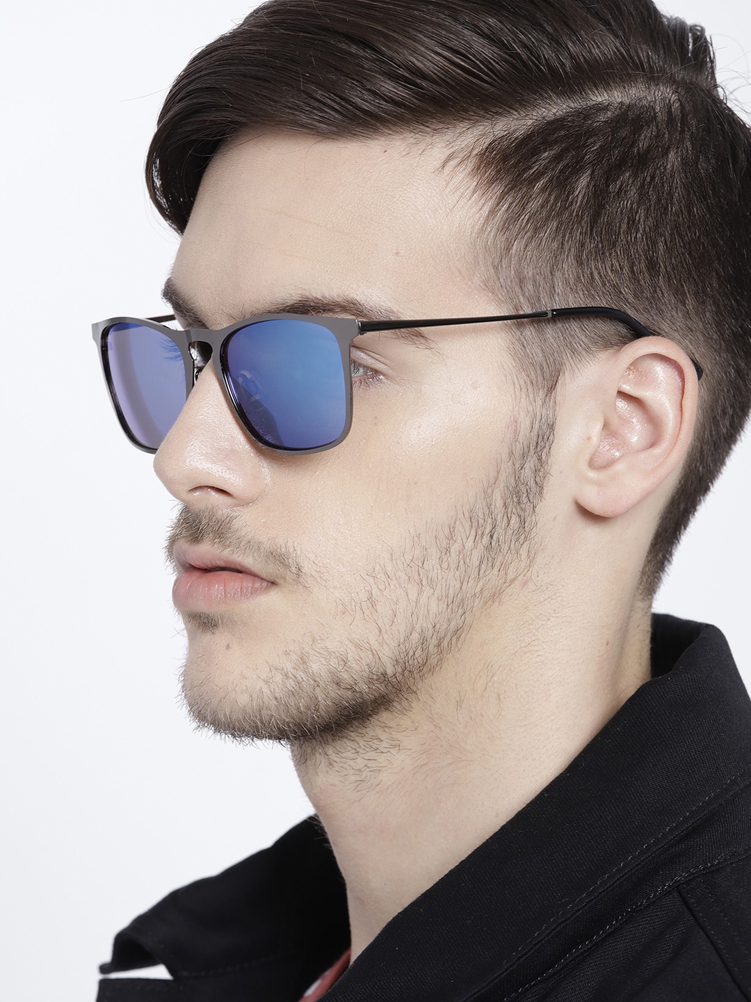 

Mast & Harbour Unisex Rectangle Sunglasses MFB-PN-SR-SM2632, Blue
