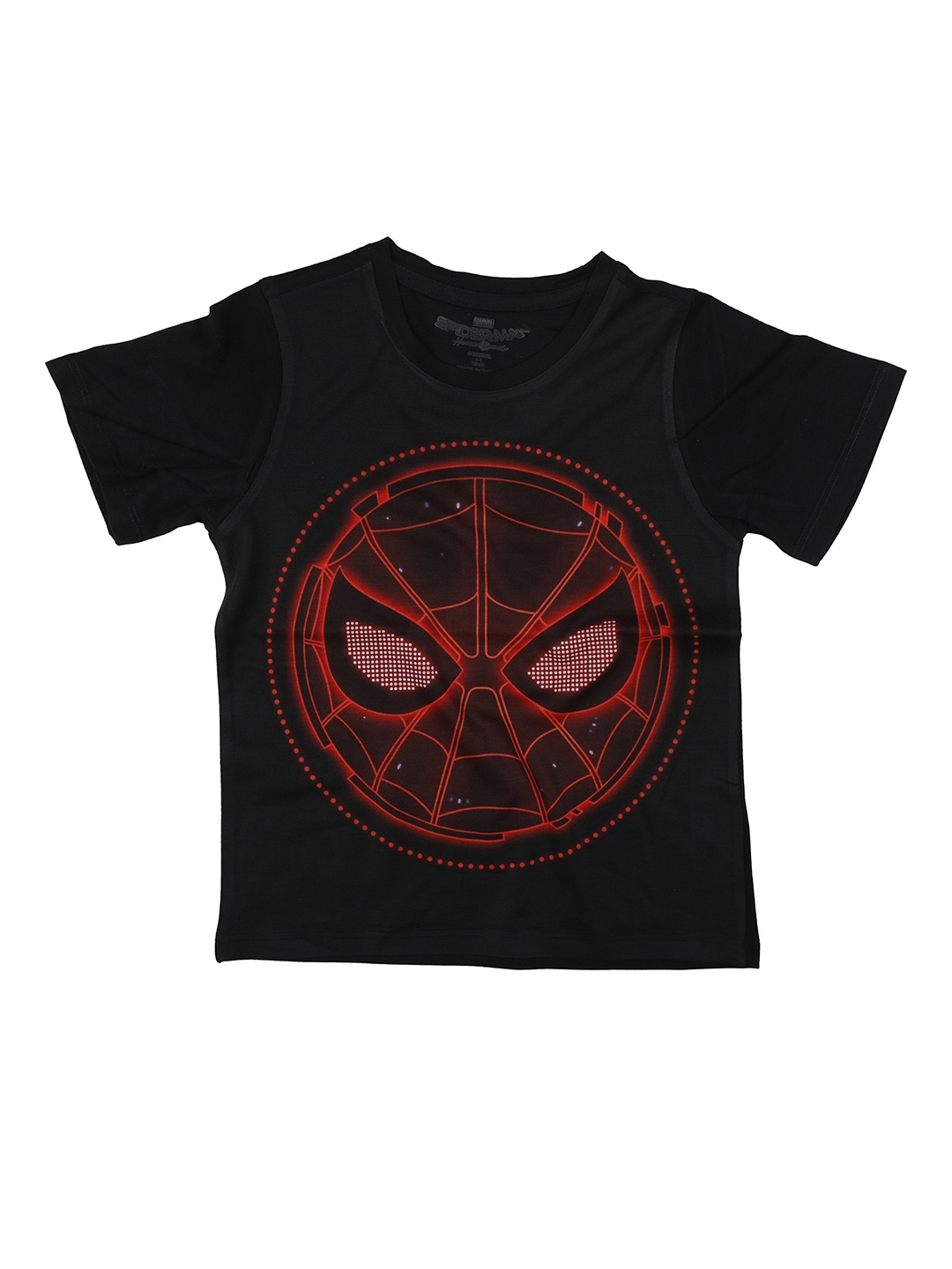 

Marvel by Wear Your Mind Boys Black Printed Round Neck T-shirt