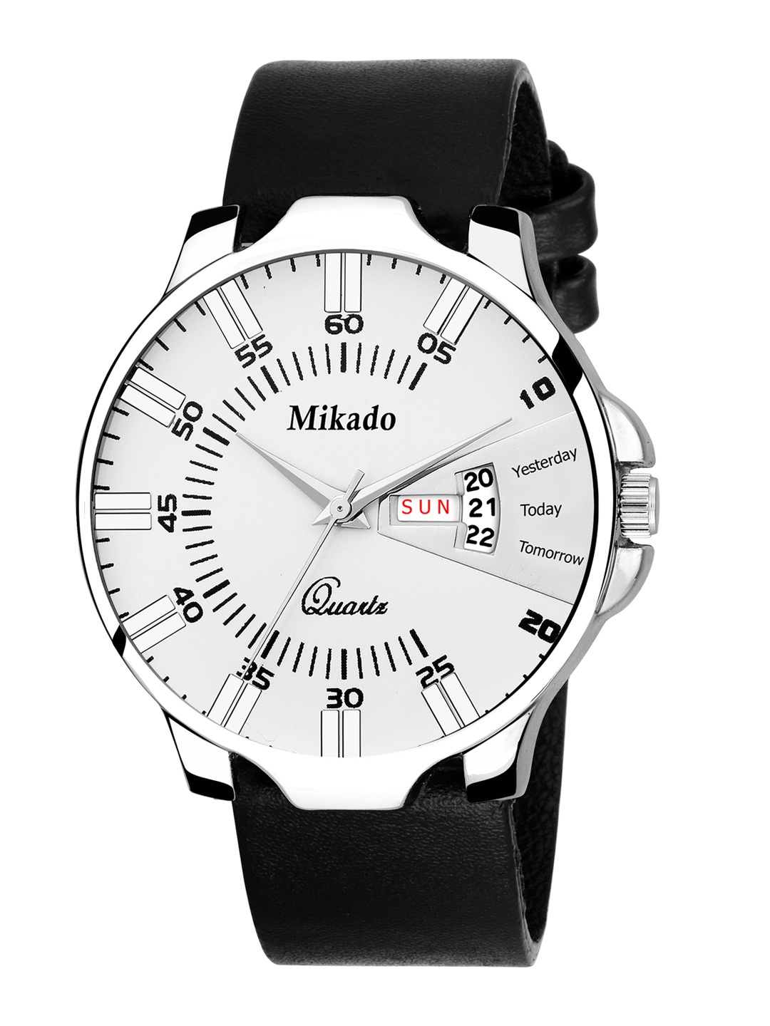 

Mikado Men Silver-Toned Analogue Watch 5009